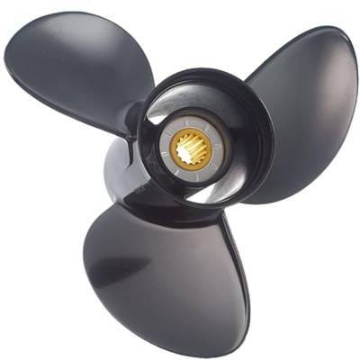 New Aluminum Propeller Compatible With Johnson/Evinrude 4 Stroke 14 Spline 15 For Years 2012-2020 By