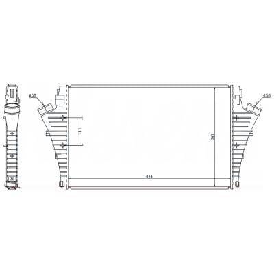 Intercooler Compatible With 2010-2011 Saab 9-3X 2.0L L4 Turbo 6302040 6302046 Direct Fit OEM thumbnail 9