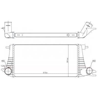 Intercooler Compatible With 2013-2016 Mini Cooper Paceman John Cooper Works R61 1.6L L4 Turbo thumbnail 11
