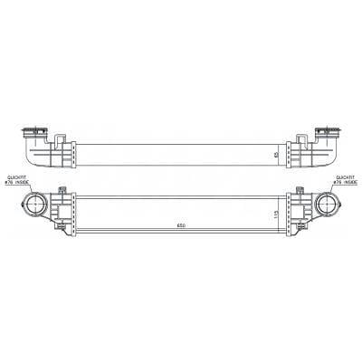 Intercooler Compatible With 2003-2009 Mercedes-Benz E320 Cdi 3.0L 3.2L V6 Cdi Diesel A2115001102 thumbnail 11