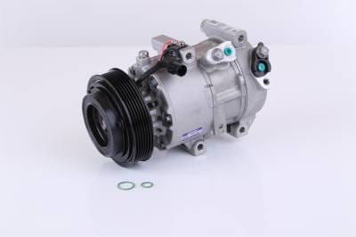 A/C Ac Compressor Compatible With 2007-2012 Kia Rondo Lx 2.4L L4 G4ka G6ea Doowon Dv16 Replaces
