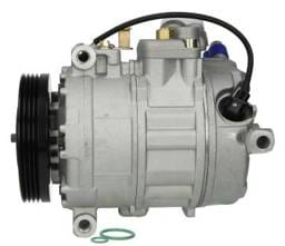 A/C Ac Compressor Compatible With 2004-2005 Bmw 645Ci 4.4L V8 N62b44 N62b48 Denso 7Seu17c Replaces