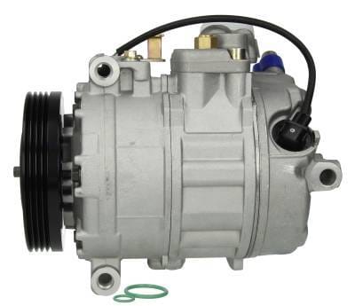 A/C Ac Compressor Compatible With 2004-2005 Bmw 645Ci 4.4L V8 N62b44 N62b48 Denso 7Seu17c Replaces