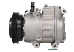 A/C Ac Compressor Compatible With 2012-2017 Hyundai Accent Gs 1.6L L4 G4fj G4fd Doowon Dv12 Replaces