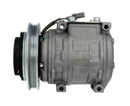 A/C Ac Compressor Compatible With 2003-2008 Toyota Corolla Le 1.8L L4 1Zz-Fe Denso 6Seu16c Replaces