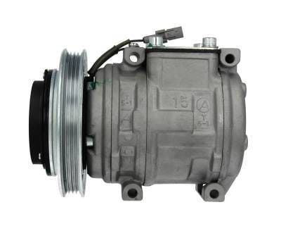 A/C Ac Compressor Compatible With 2003-2008 Toyota Corolla Le 1.8L L4 1Zz-Fe Denso 6Seu16c Replaces