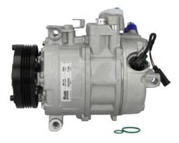 A/C Ac Compressor Compatible With 2001-2010 Bmw 525I 2.5L 3.0L L6 M54b25 N52b30 Denso 7Seu17c