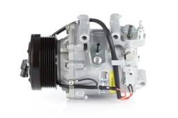 A/C Ac Compressor Compatible With 2001-2005 Honda Civic Gx 1.7L L4 Cng D17a1 R18a1 Sanden Trse09