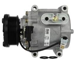 A/C Ac Compressor Compatible With 2003-2008 Jaguar S-Type R 4.2L V8 Supercharged Aj34s Denso 7Seu17c