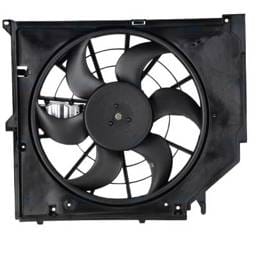 Engine Cooling Fan Motor Assembly Compatible With 1998-2006 Bmw 3 Series 1.9L 2.5L L4 L6 64546988915