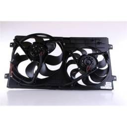 Engine Cooling Fan Motor Assembly Compatible With 1998-2010 Volkswagen Beetle 1.8L 2.0L L4