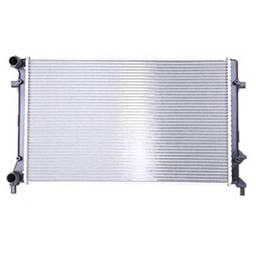 Aluminum Radiator Compatible With 2006-2014 Volkswagen Golf 2.0L L4 Tdi Turbo 1K0121251q 1K0121253an