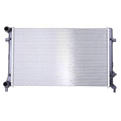 Aluminum Radiator Compatible With 2006-2014 Volkswagen Golf 2.0L L4 Tdi Turbo 1K0121251q 1K0121253an
