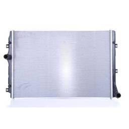 Aluminum Radiator Compatible With 2012-2019 Volkswagen Passat 2.0L L4 Tdi 1K0121253bj 25 5/8" X 17