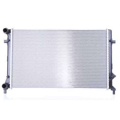 Aluminum Radiator Compatible With 2006-2014 Volkswagen Golf 2.0L L4 Tdi Turbo 1K0121253at 1K0121251p