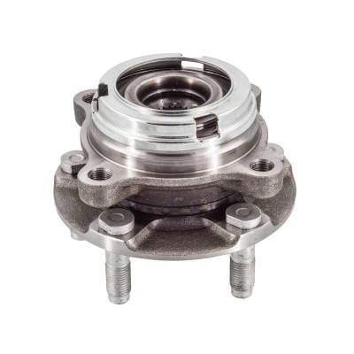 Front Hub Bearing Assembly Compatible With 2015-2021 Nissan Gt-R 5-Lug Without Abs 513385 Bolt-On