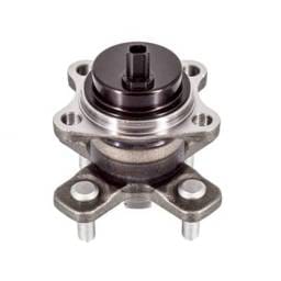 Rear Hub Bearing Assembly Compatible With 2012-2015 Scion Iq 4-Lug Abs 512522 Bolt-On Direct Fit