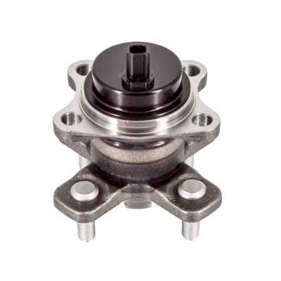 Rear Hub Bearing Assembly Compatible With 2012-2015 Scion Iq 4-Lug Abs 512522 Bolt-On Direct Fit