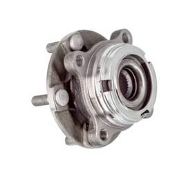 Front Hub Bearing Assembly Compatible With 2009-2021 Nissan Gt-R 5-Lug Without Abs 513356 Bolt-On