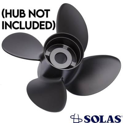 New Aluminum Propeller Compatible With Honda Johnson/Evinrude By Part Number 9513-140-21 Diameter thumbnail 3