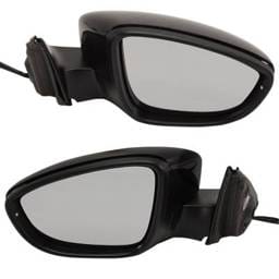 New Left Driver & Right Passenger Side Door Mirror Compatible With 2016-2022 Volkswagen Passat Power