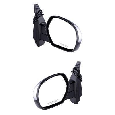New Door Mirrors Pair Fits Chevrolet Silverado 1500 2009-2013 25776088 25776087