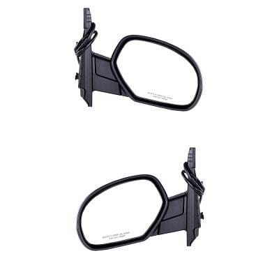 New Door Mirrors Pair Fits Chevrolet Silverado 1500 2009-2013 25776088 25776087 thumbnail 3
