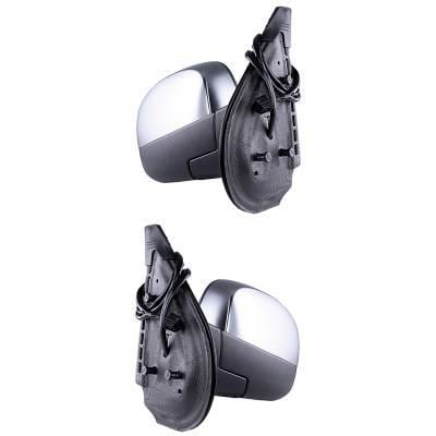 New Door Mirrors Pair Fits Chevrolet Silverado 1500 2009-2013 25776088 25776087 thumbnail 9