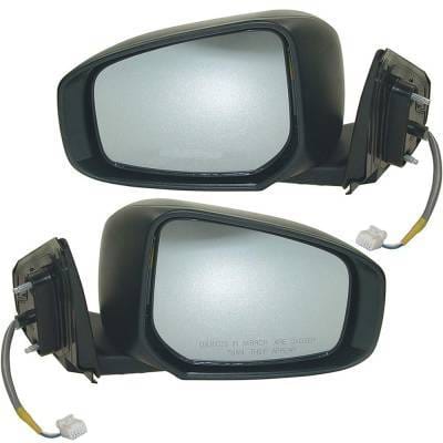 New Left Driver & Right Passenger Side Door Mirror Compatible With 2015-2016 Mitsubishi Lancer Power thumbnail 3