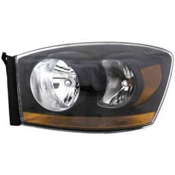 Headlight Compatible With 2006-2009 Dodge Ram 1500 Ram 2500 Ram 3500 3.7L 4.7L V6 Ekg Eva Eza Left