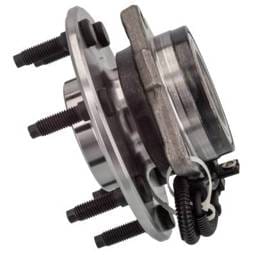 Front Hub Bearing Assembly Compatible With 2000-2004 Ford F-150 Heritage 4Wd Front 4Wd 3-Lug Without