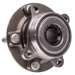 Front Hub Bearing Assembly Compatible With 1991-2006 Mitsubishi 3000Gt Lancer 5-Lug Without Abs