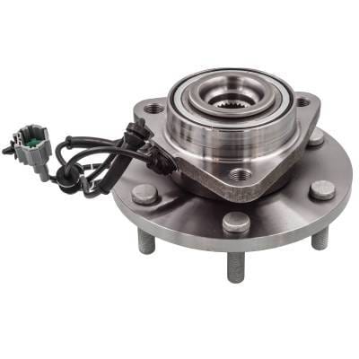 Front Hub Bearing Assembly Compatible With 2004-2007 Nissan Pathfinder Armada Titan 6-Lug Abs thumbnail 3
