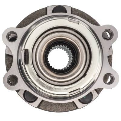 Front Hub Bearing Assembly Compatible With 2002-2009 Bmw 745I 760Li 760I 5-Lug Without Abs 513173 thumbnail 5