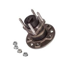 Rear Hub Bearing Assembly Compatible With 1999-2009 Saab 9-5 5-Lug Abs 512232 Bolt-On Direct Fit