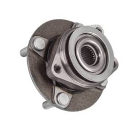 Front Hub Bearing Assembly Compatible With 2007-2011 Nissan Versa 4-Lug Without Abs 513308 Bolt-On