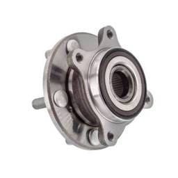 Front Hub Bearing Assembly Compatible With 2005-2012 Acura Rl 5-Lug Abs 513252 Bolt-On Direct Fit