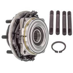 Front Hub Bearing Assembly Compatible With 2008-2010 Ford F-350 Super Duty 8-Lug Abs 515116 Bolt-On