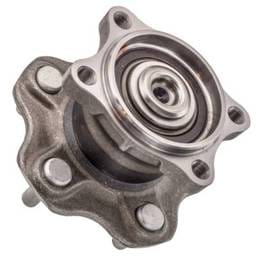 Rear Hub Bearing Assembly Compatible With 2002-2006 Nissan Altima 5-Lug Abs 512201 Bolt-On Direct