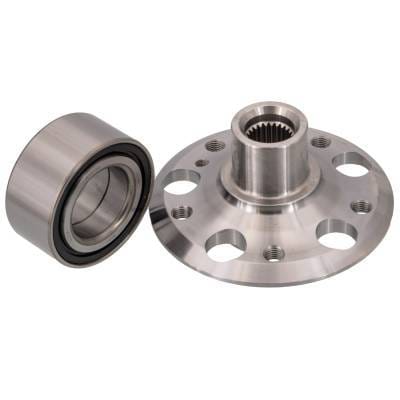 Front Spindle Hub Assembly Compatible With 1998-2007 Mercedes-Benz C-Class W203 W202 2003-2009