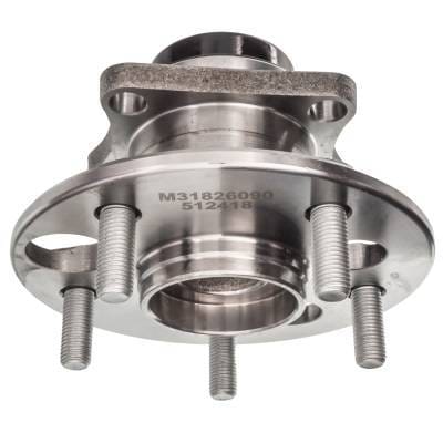 Rear Hub Bearing Assembly Compatible With 2008-2015 Scion Xb 5-Lug Abs 512418 Bolt-On Direct Fit thumbnail 5