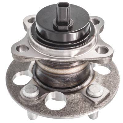 Rear Hub Bearing Assembly Compatible With 2006-2019 Toyota Prius C 4-Lug Abs 512370 Bolt-On Direct