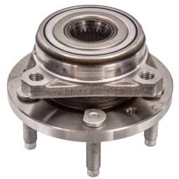 Front Hub Bearing Assembly Compatible With 1999-2003 Ford Windstar 3-Lug Without Abs 513156 Bolt-On