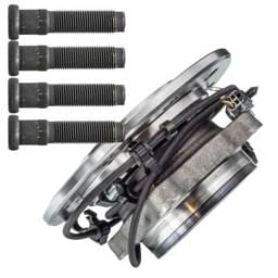 Front Hub Bearing Assembly Compatible With 1994-1999 Dodge Ram 3500 Van 4-Lug Abs 515069 Bolt-On