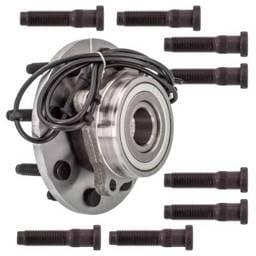 Front Hub Bearing Assembly Compatible With 2000-2002 Dodge Ram 2500 3500 Van 4-Lug Abs 515063