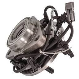 Front Hub Bearing Assembly Compatible With 1997-2004 Dodge Durango 3-Lug Abs 515008 Bolt-On Direct