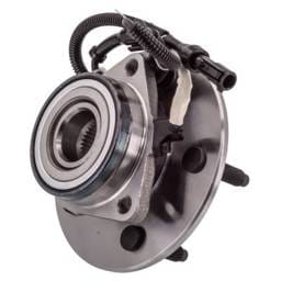Front Hub Bearing Assembly Compatible With 2000-2002 Lincoln Navigator 3-Lug Abs 515031 Bolt-On