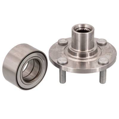 Rear Spindle Hub Assembly Compatible With 2000-2002 Mitsubishi Mirage Fwd 4-Lug No Abs Pre-Assembled thumbnail 3