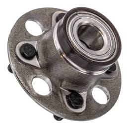 Rear Hub Bearing Assembly Compatible With 2007-2014 Honda Insight 4-Lug Abs 512323 Bolt-On Direct