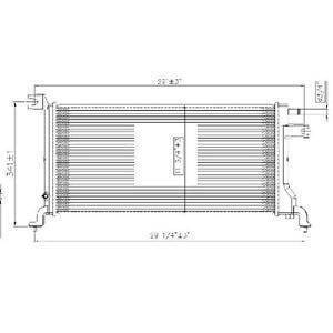 New Inverter Cooler Compatible With 2007-11 Nissan Altima 2.5L L4 2500Cc Hybrid 21457-Ja800 13304 thumbnail 5